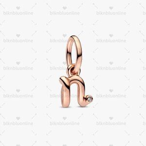 Pandora Letter n Script Alphabet Dangle Charm